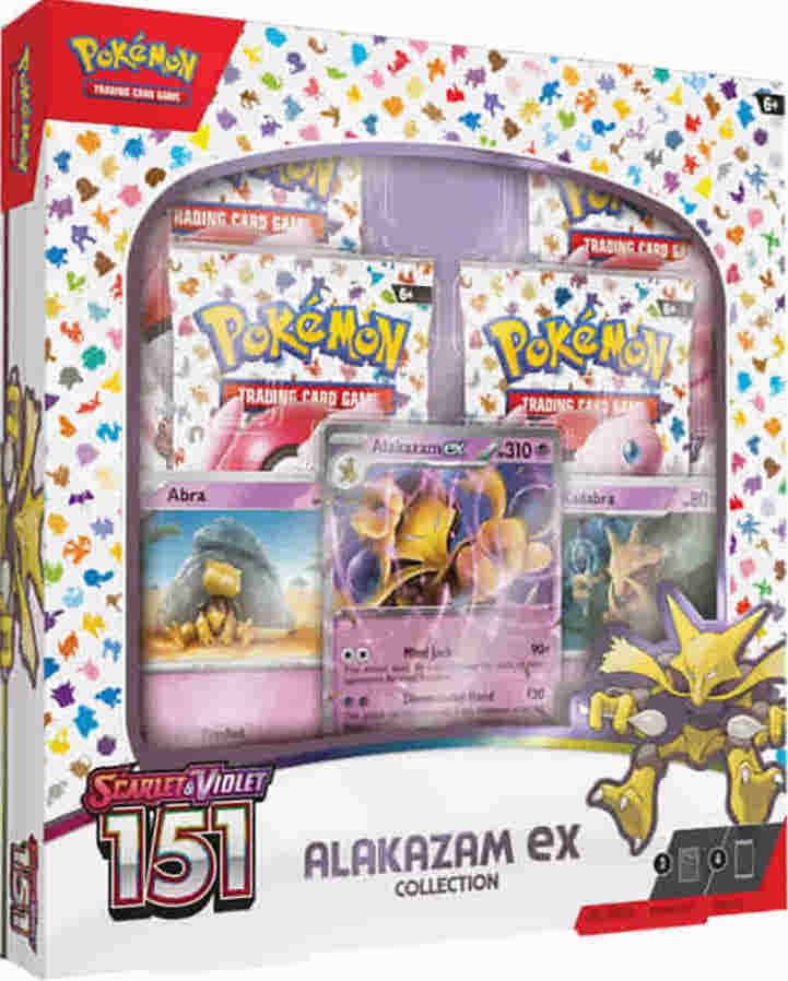 Pokemon 151: Alakazam ex Collection - SV: Scarlet & Violet 151