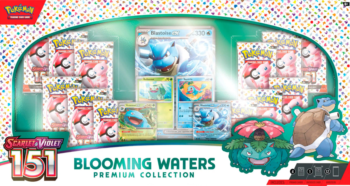 Pokemon 151 Blooming Waters Premium Collection