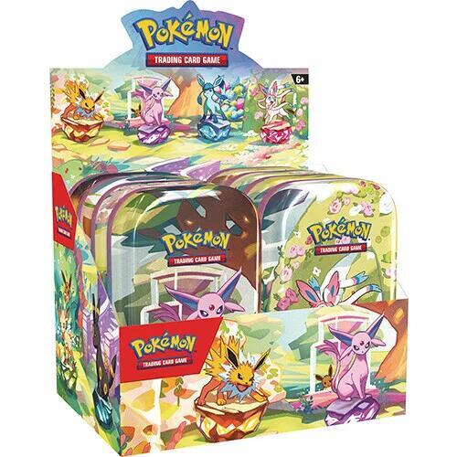 Pokemon Prismatic Evolutions Mini Tin Display- SEALED