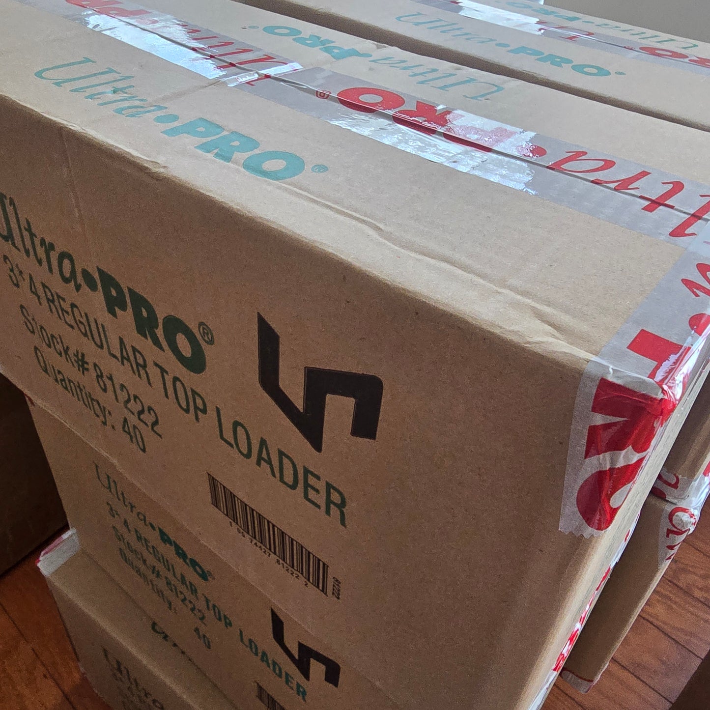 Ultra Pro Top Loader Case- 40 sets