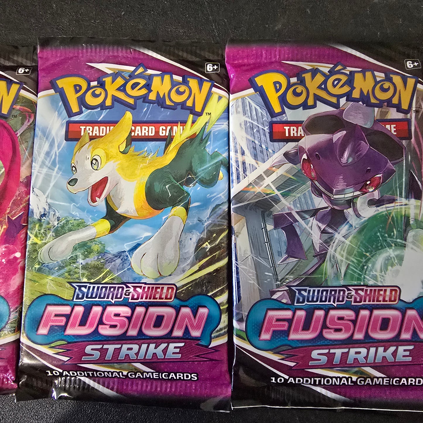 Pokemon Fusion Strike 4 Pack Art Set