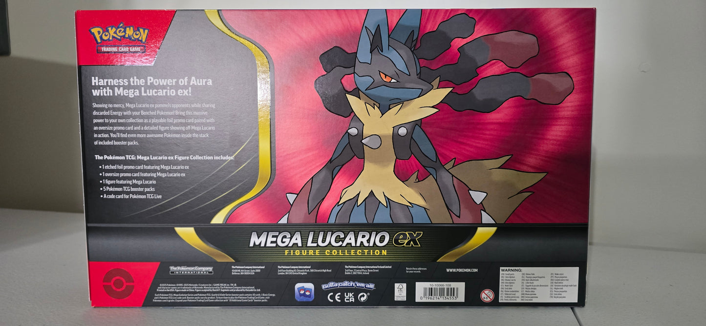 Pokemon Mega Lucario ex Premium Figure Collection - Mega Evolutions