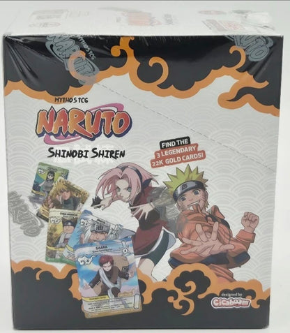 Naruto Tcg Set 2 Shinobi Shiren Booster Box -NOT BANDAI