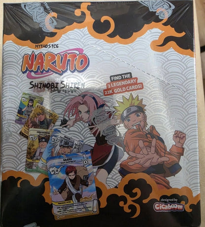 Naruto Tcg Set 2 Shinobi Shiren Booster Box -NOT BANDAI