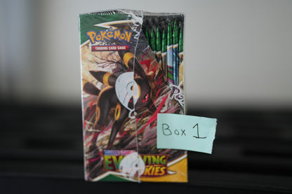 Pokemon Evolving Skies Booster Box #1 - SEE PHOTOS And Description!
