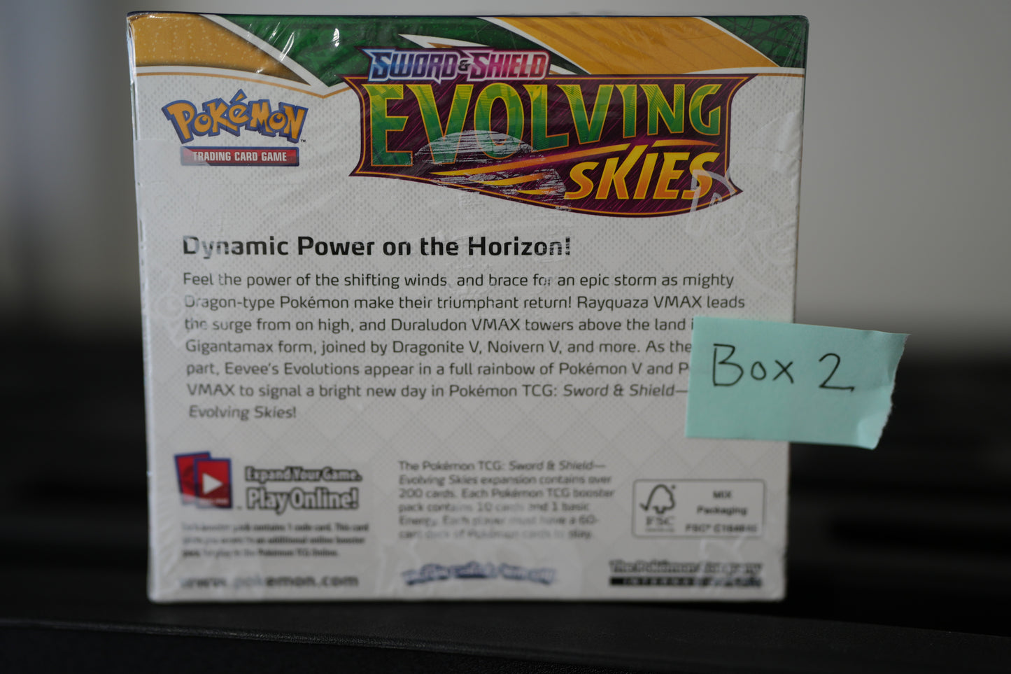 Pokemon Evolving Skies Booster Box #2 - SEE PHOTOS And Description!