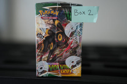 Pokemon Evolving Skies Booster Box #2 - SEE PHOTOS And Description!
