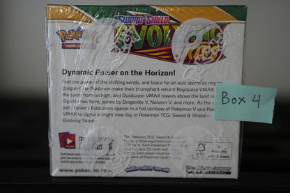 Pokemon Evolving Skies Booster Box #4 - SEE PHOTOS And Description!