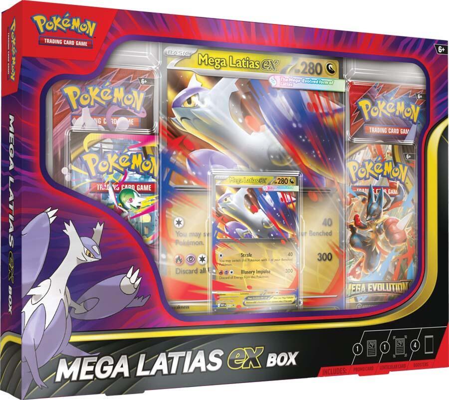 Pokemon Mega Latias ex Box - Miscellaneous Cards & Products Destined Rivals