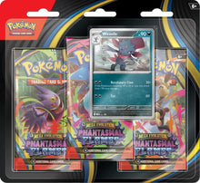 Pokemon Phantasmal Flames 3 Pack Blister [Weavile] - ME02: Phantasmal Flames