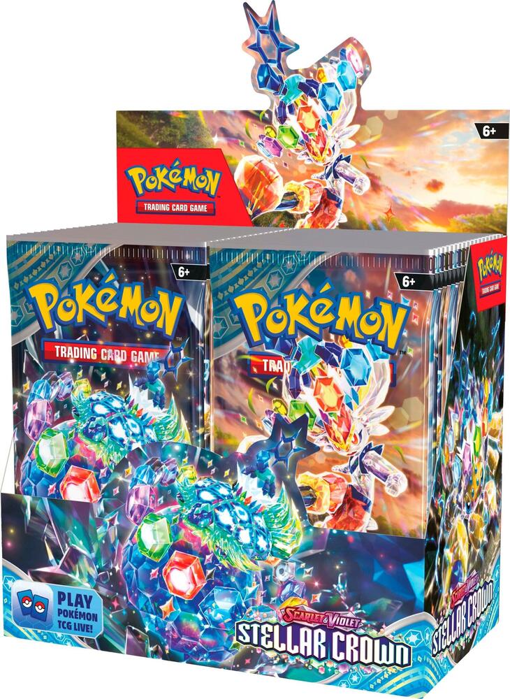 Pokemon Stellar Crown Booster Box - SV07
