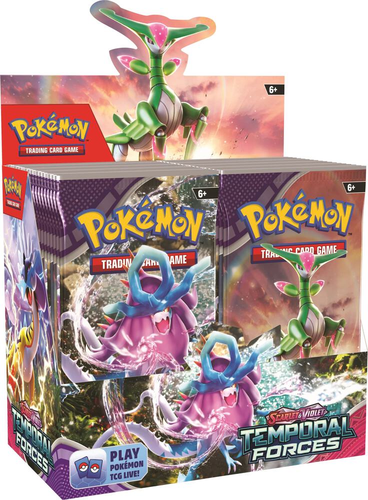 Pokemon Temporal Forces Booster Box CASE - SV05