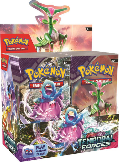 Pokemon Temporal Forces Booster Box CASE - SV05
