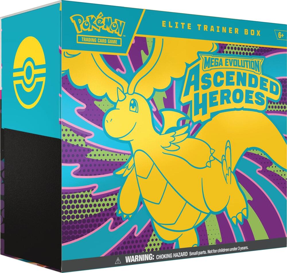Pokemon- Ascended Heroes Elite Trainer Box ETB-READ DESCRIPTION