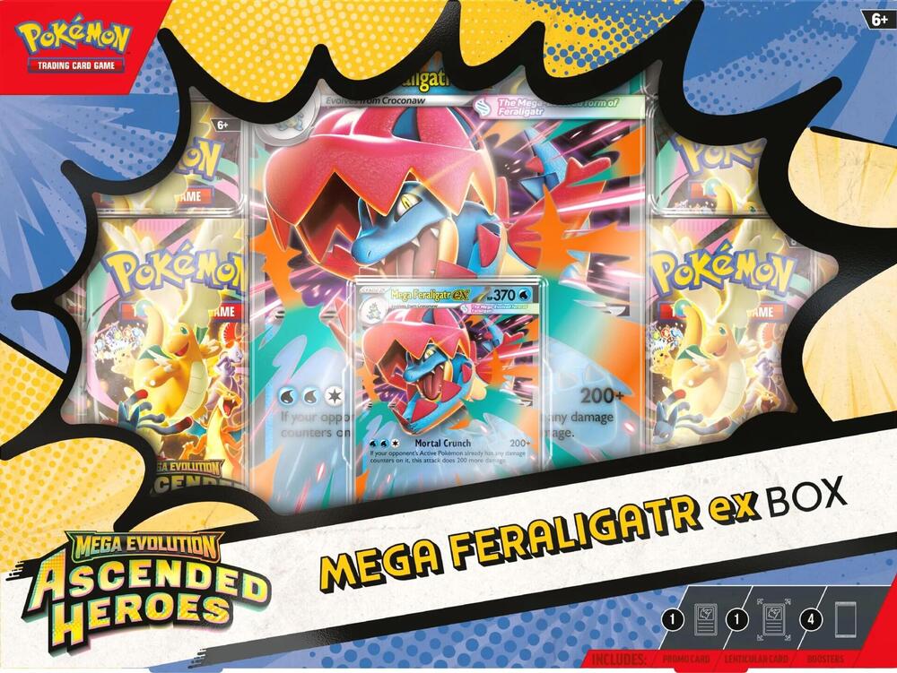 Pokemon RANDOM Ascended Heroes Mega Emboar ex Box- RANDOM ART