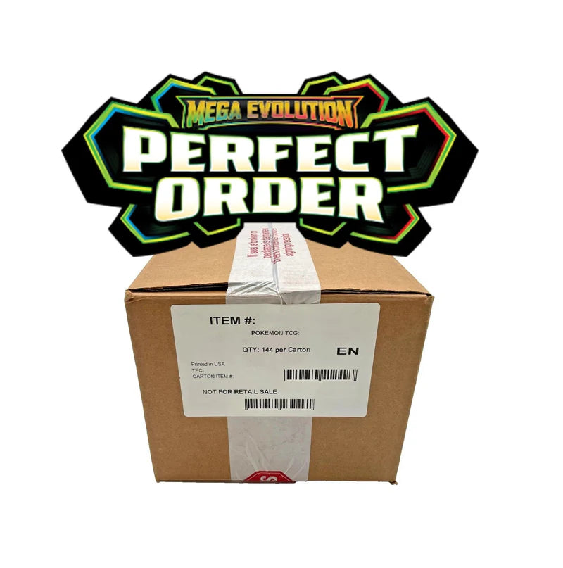 Pokemon Perfect Order Booster Box Sealed Case