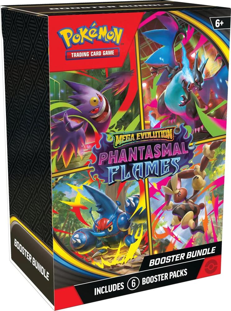 Pokemon Phantasmal Flames Booster Bundle - ME02: Phantasmal Flames