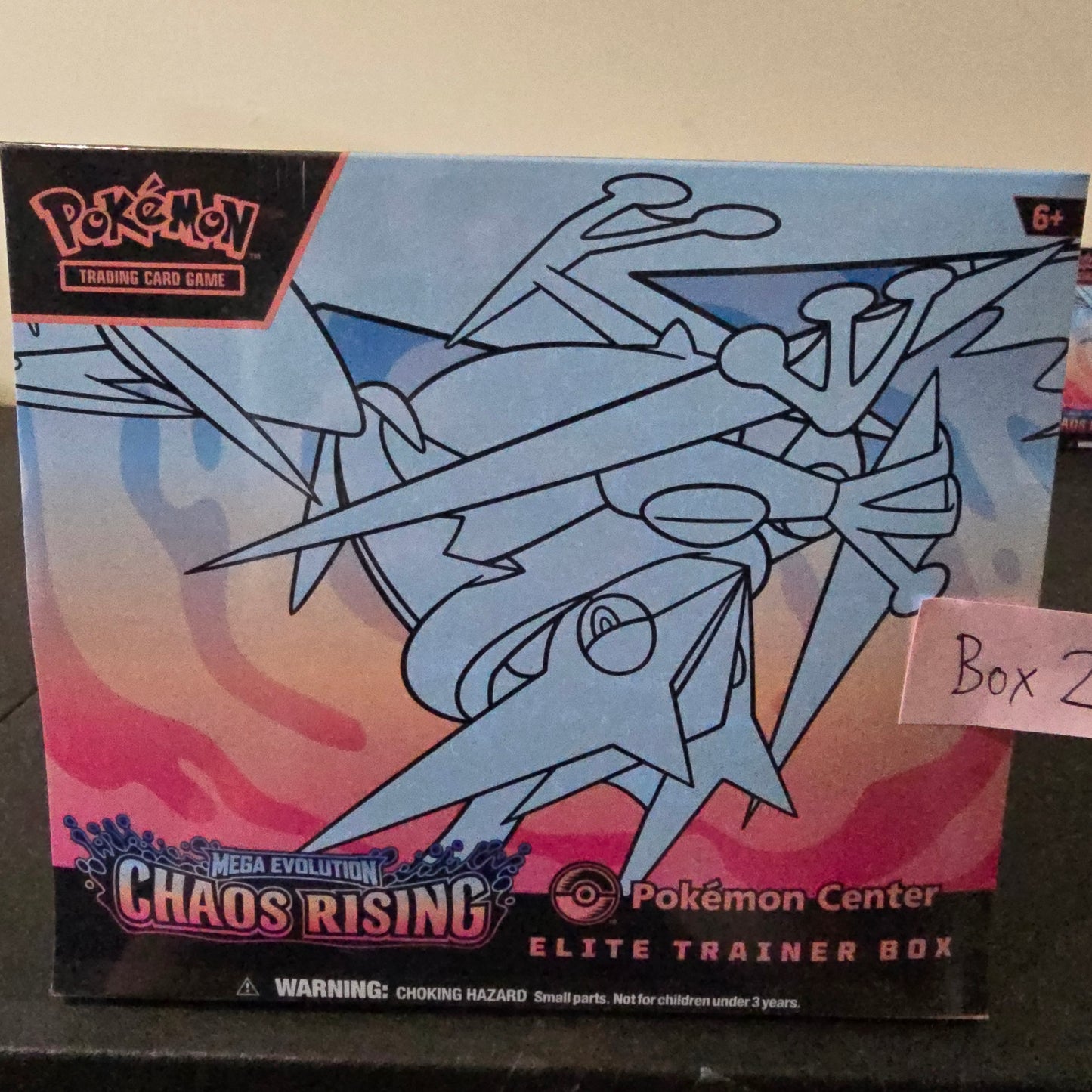 Pokemon Chaos Rising Pokemon Center Elite Trainer Box #2 - ME04 -ETB