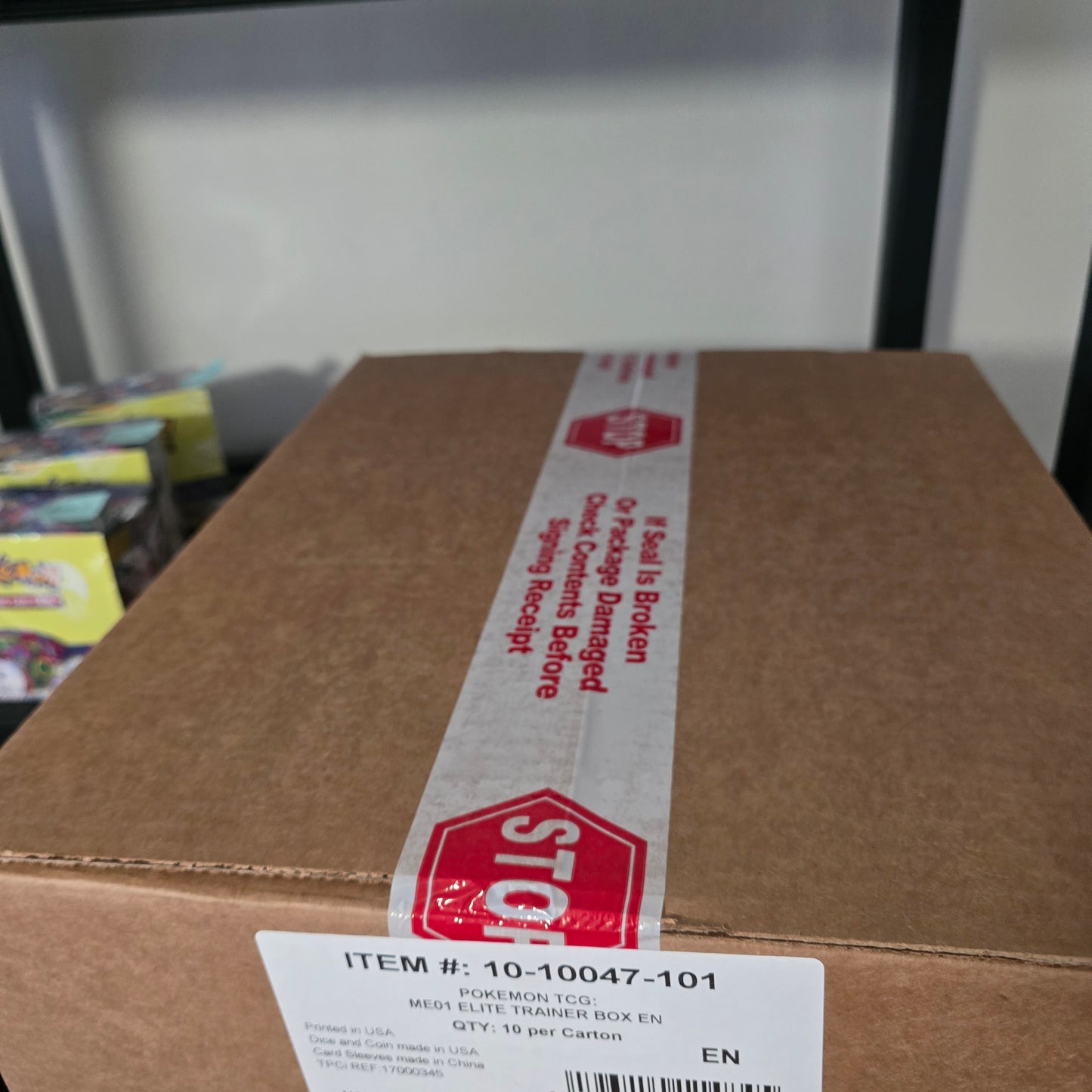 Pokemon Mega Evolution Elite Trainer Box CASE - ME01 ETB