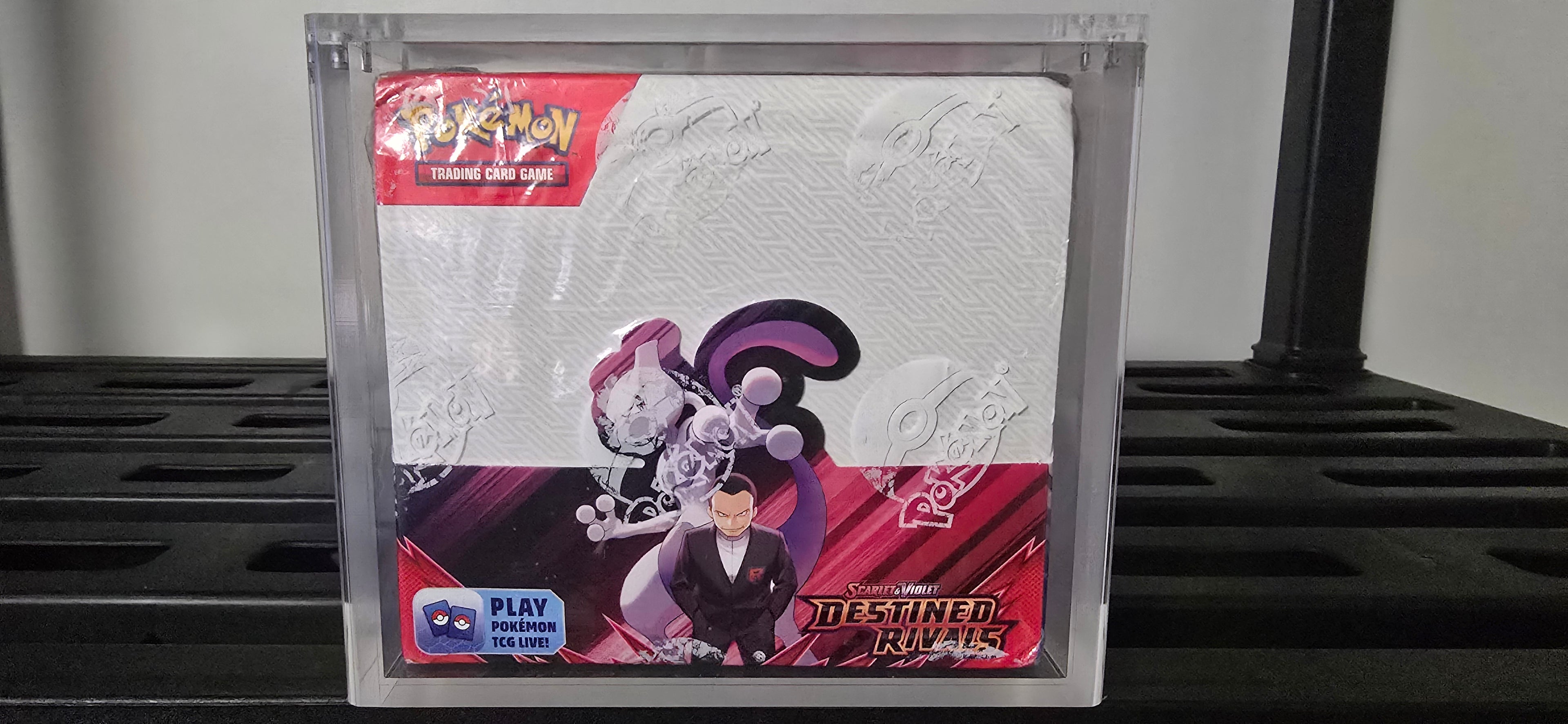 Pokemon Booster Box Acrylic Case- UV Protection 🌞