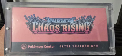 Pokemon ETB Acrylic Case- UV Protection 🌞