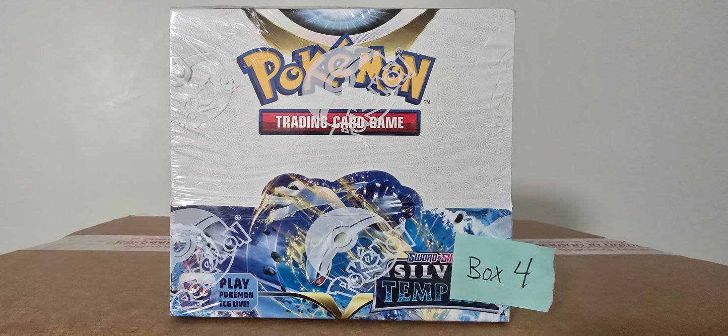 Pokemon Silver Tempest Booster Box#4 SEE PHOTOS 📷