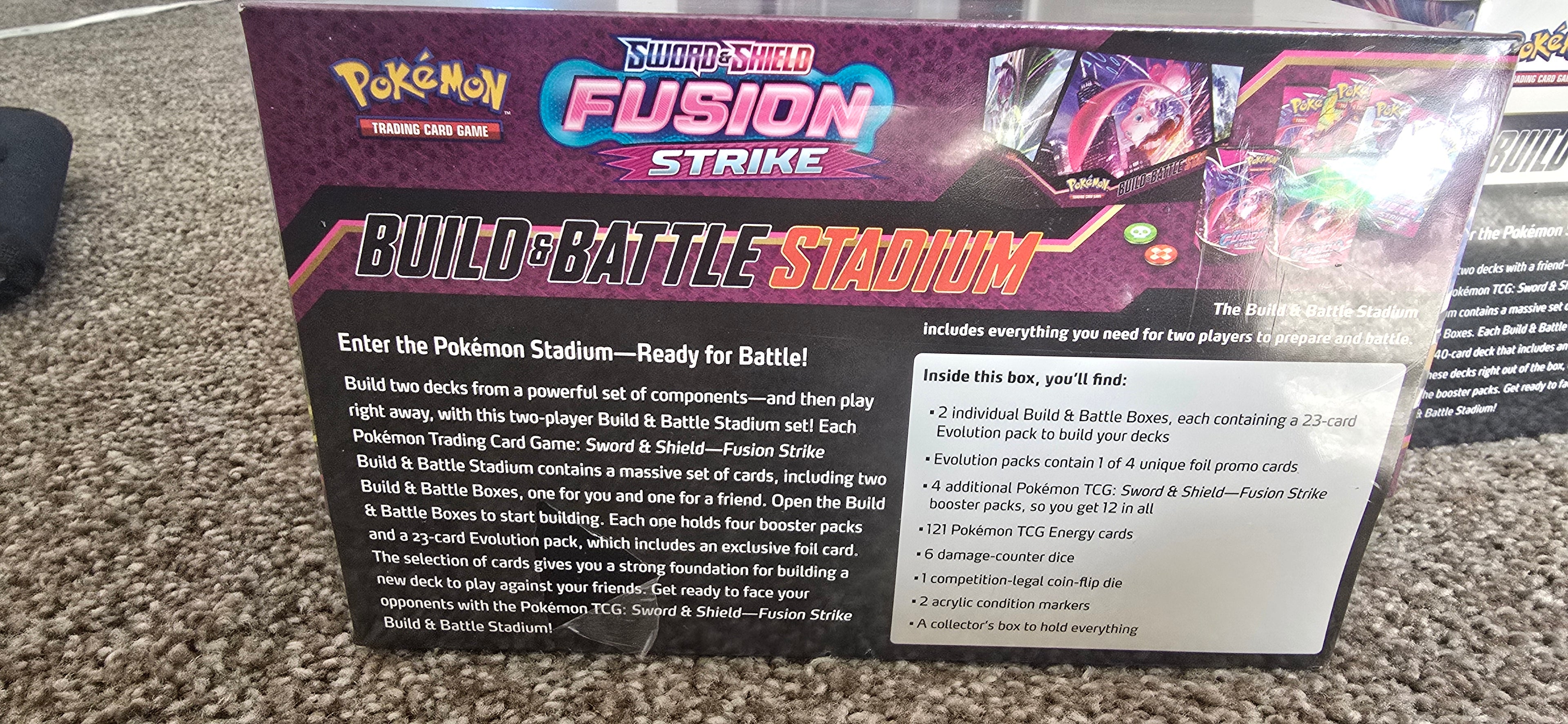 Pokemon Fusion Strike Build & Battle Stadium - SEE PHOTOS 📷SWSH08: Fusion Strike (SWSH08)