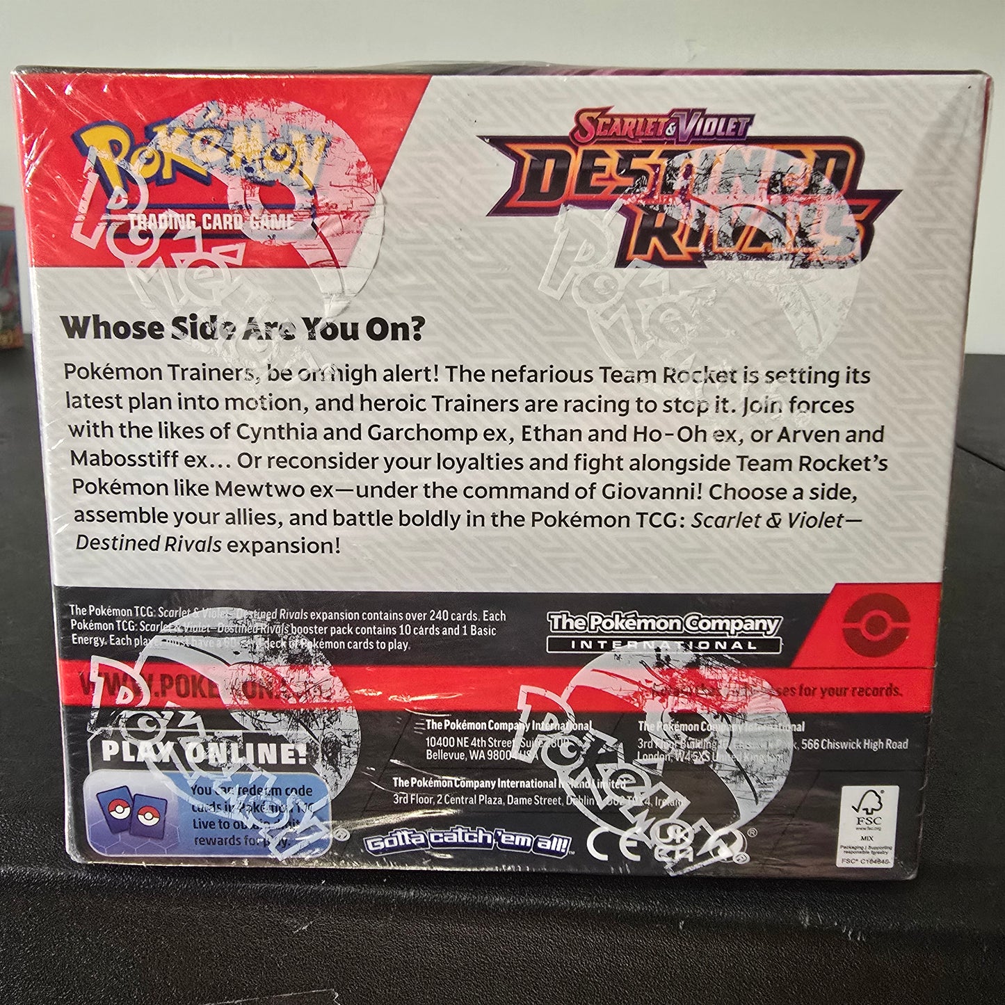 Pokemon Destined Rivals Booster Box 📸