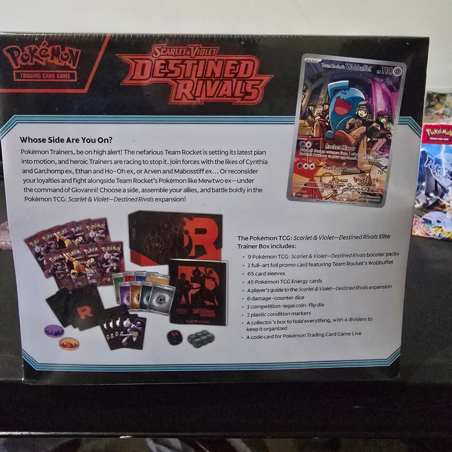 Pokemon Destined Rivals ETB- SEE PHOTOS 📸