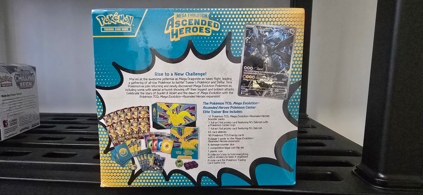Pokemon- Ascended ETB Pokemon Center - SEE PHOTOS 📸
