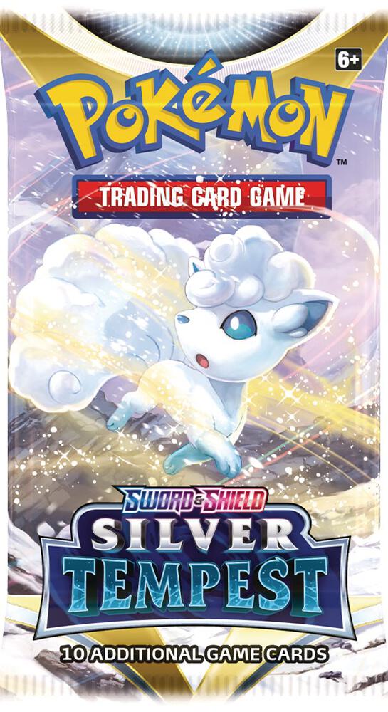 Pokemon Silver Tempest Booster Pack - SWSH12: Silver Tempest Loose Packs- RANDOM ART (SWSH12)
