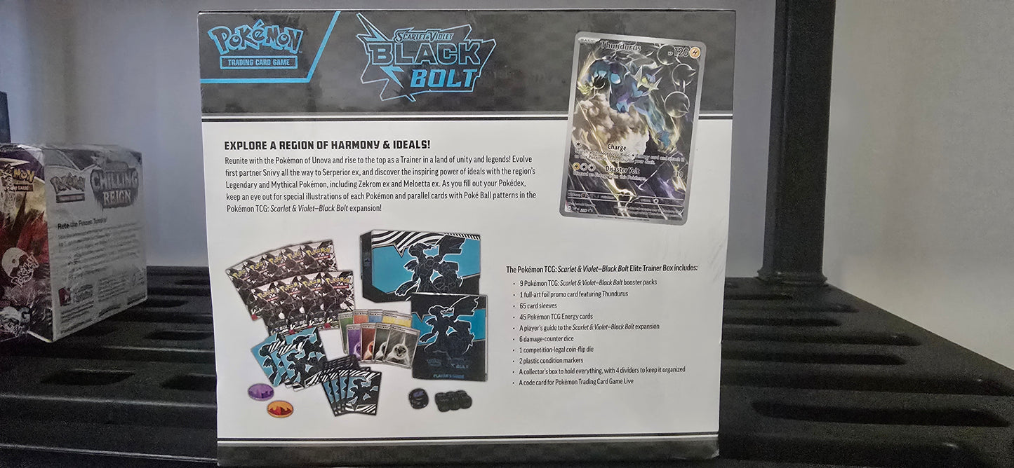 Pokemon - Black Bolt Elite Trainer Box ETB