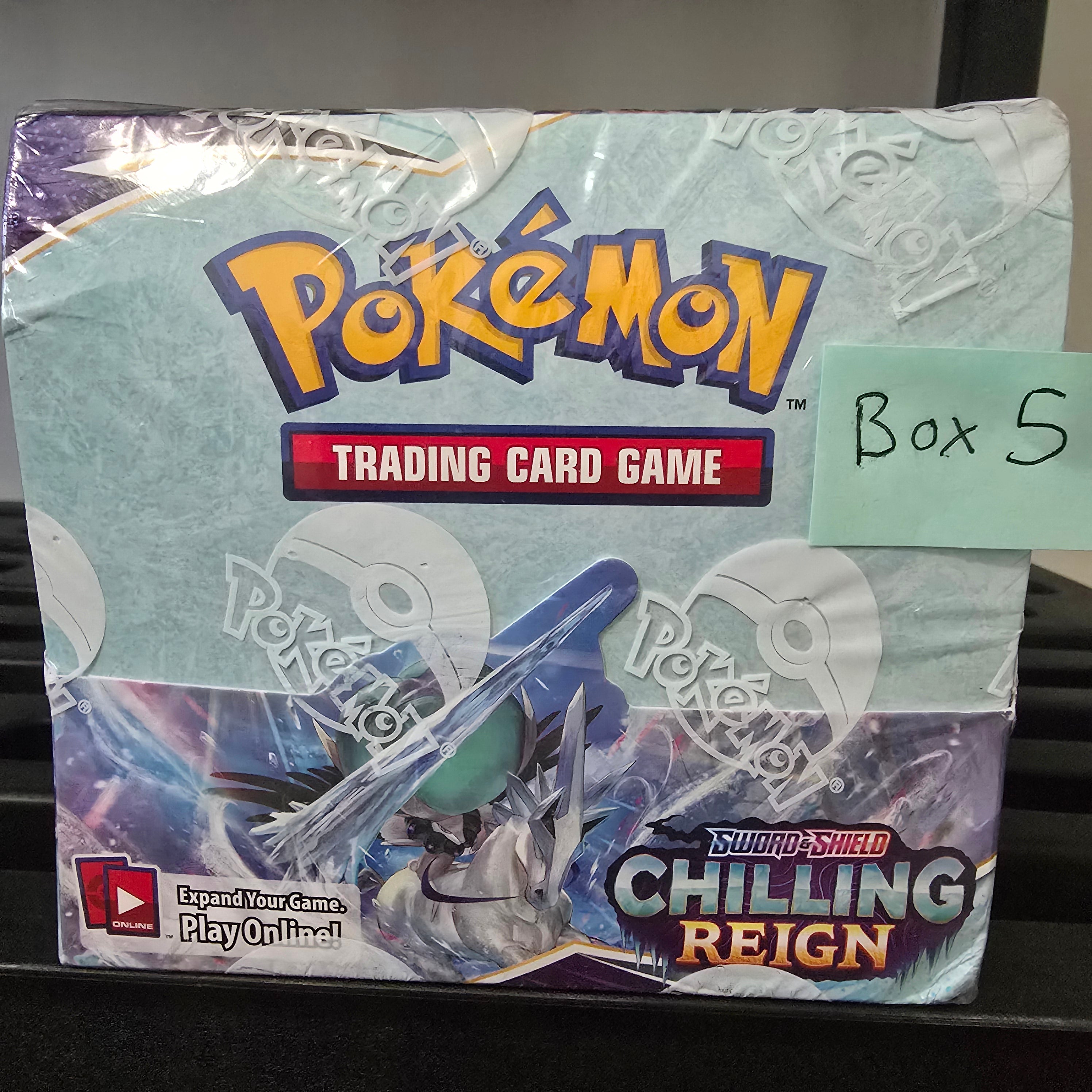 Pokemon Chilling Reign Booster Box #5