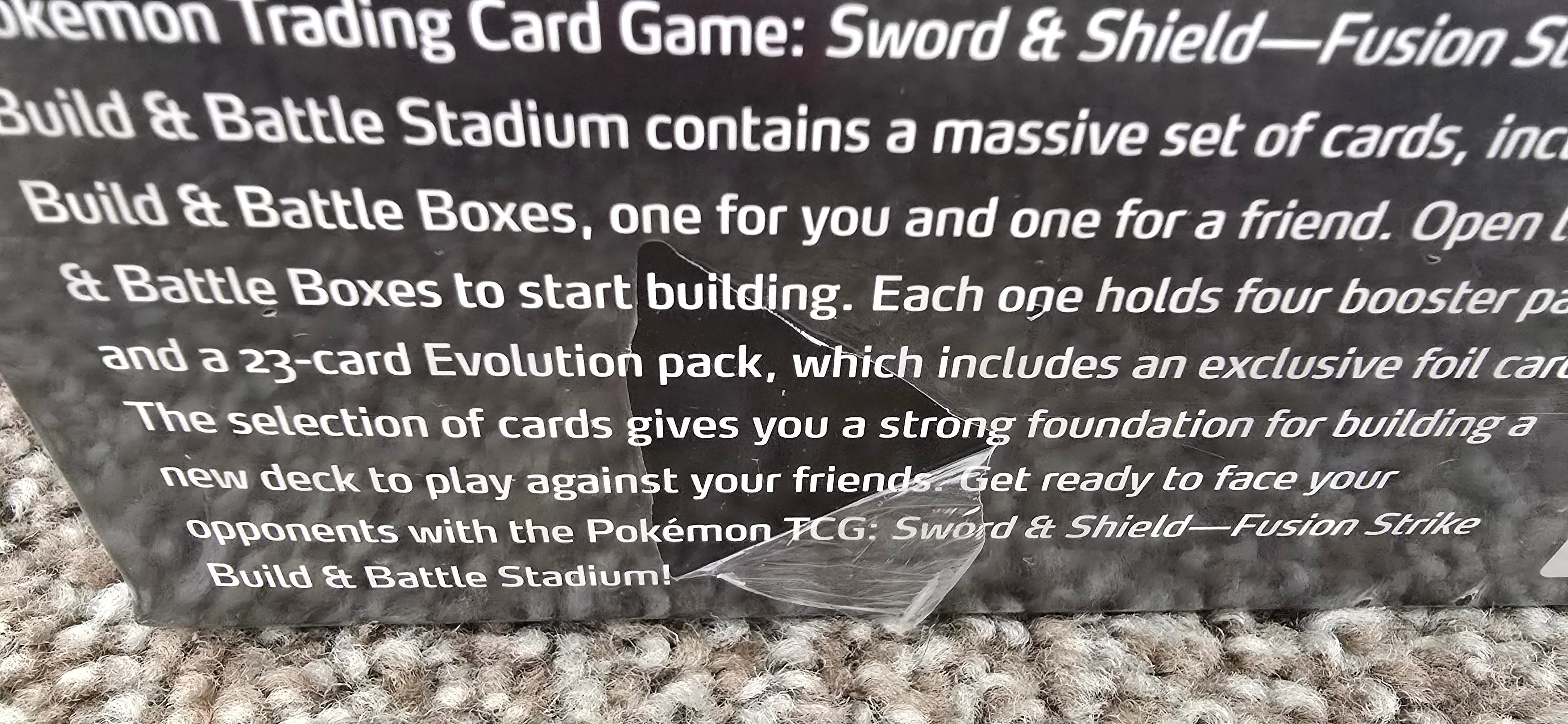 Pokemon Fusion Strike Build & Battle Stadium - SEE PHOTOS 📷SWSH08: Fusion Strike (SWSH08)