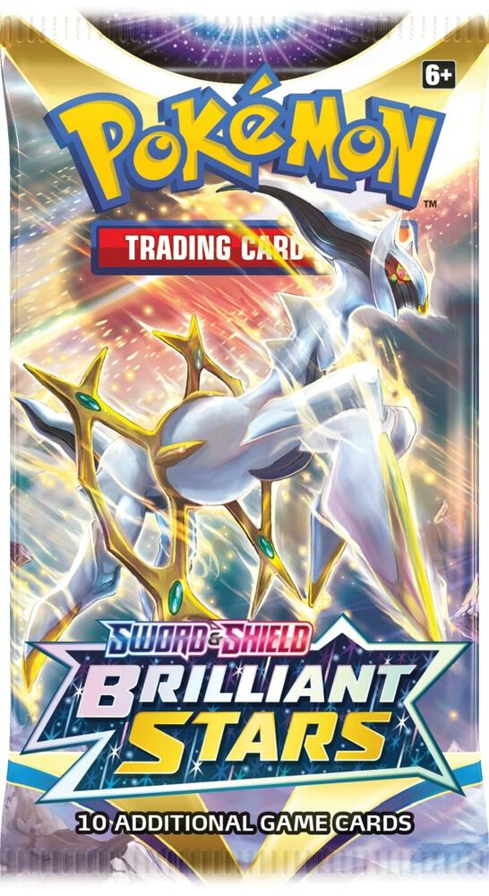Pokemon Brilliant Stars Loose Pack - RANDOM ART- SWSH09