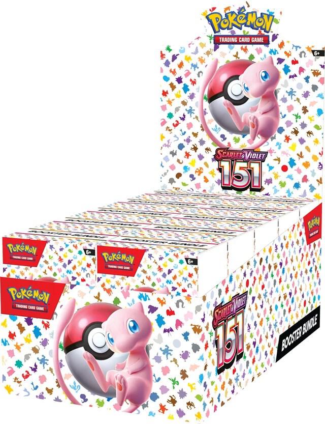 Pokemon 151 Booster Bundle Display Case