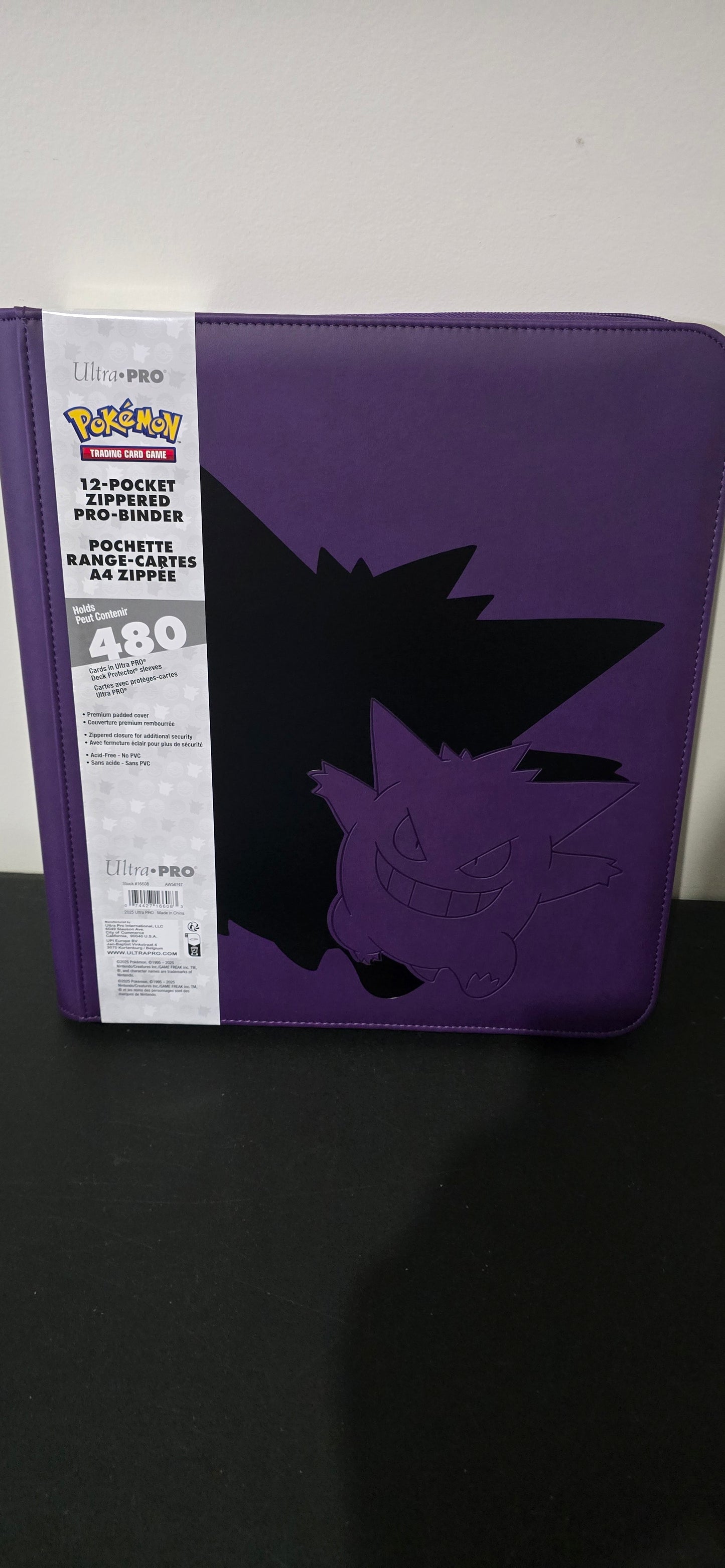 Pokemon Elite Series: Gengar 12-Pocket PRO-Binder - Ultra Pro Storage Albums