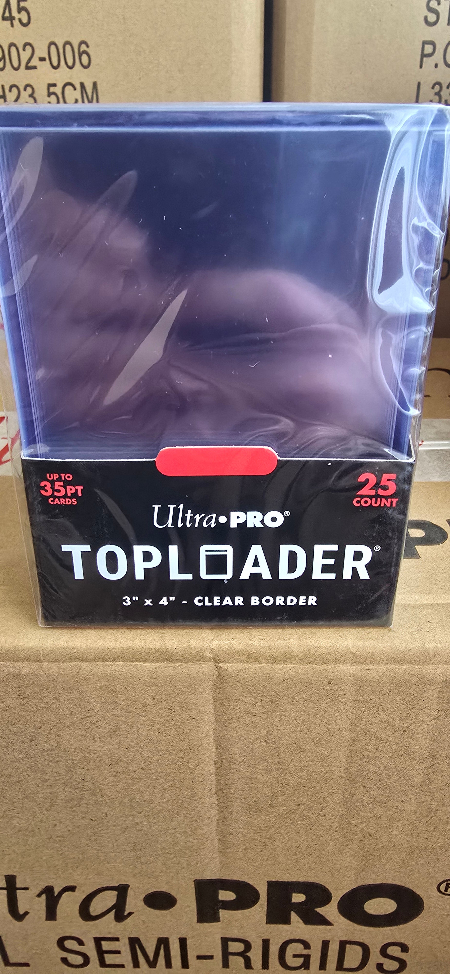 Ultra Pro Top Loader Clear Border