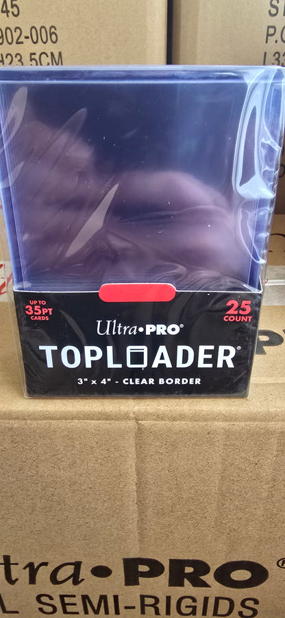 Ultra Pro Top Loader Clear Border