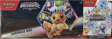 Pokemon Prismatic Evolutions Booster Bundle + Surprise Box Bundle (Sam's Club)
