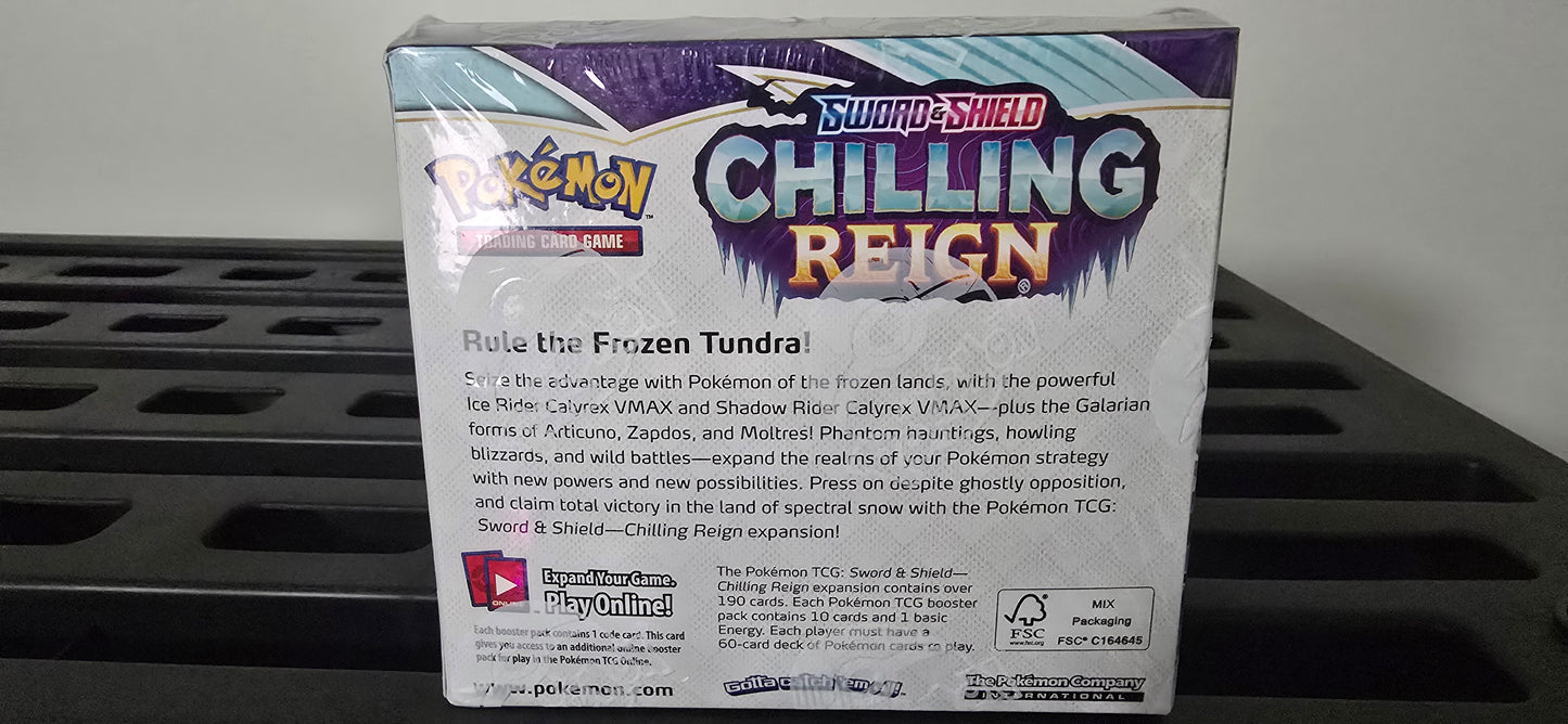 Pokemon Chilling Reign Booster Box #2