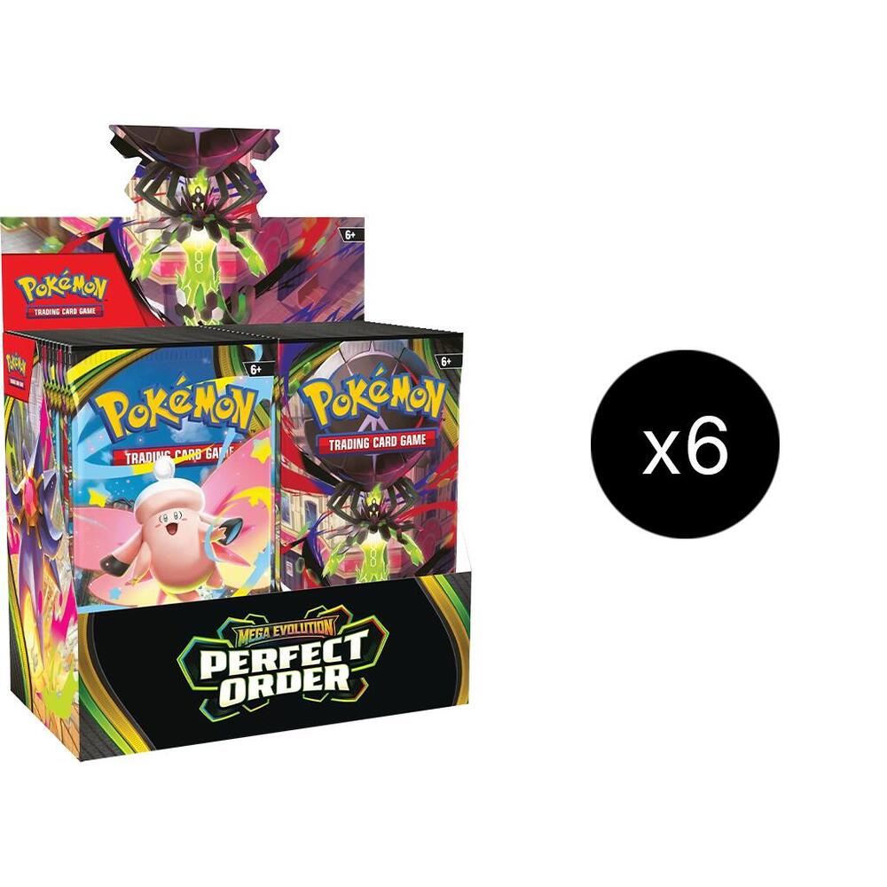 Pokemon Perfect Order Booster Box Sealed Case