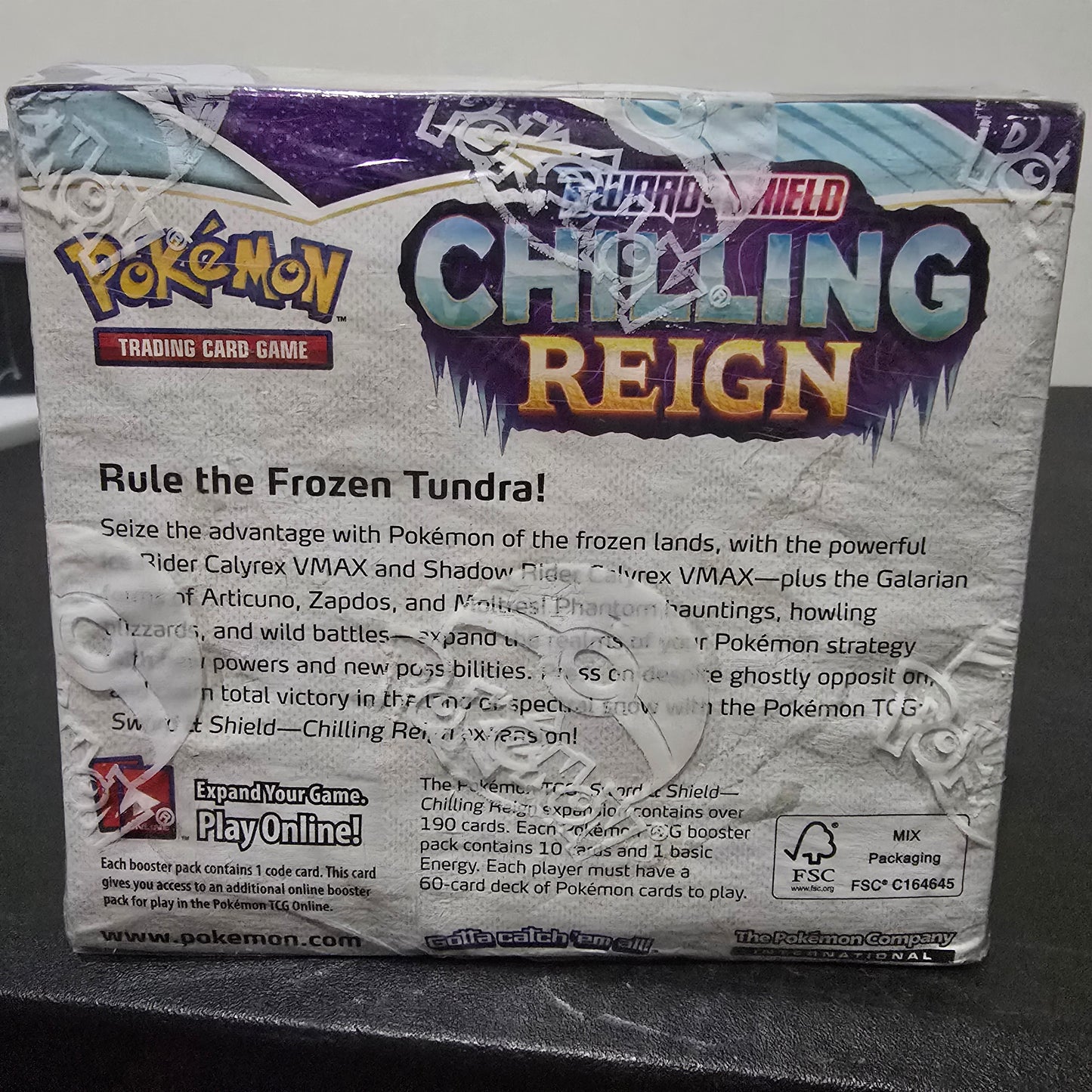 Pokemon Chilling Reign Booster Box-READ DESCRIPTION 📸