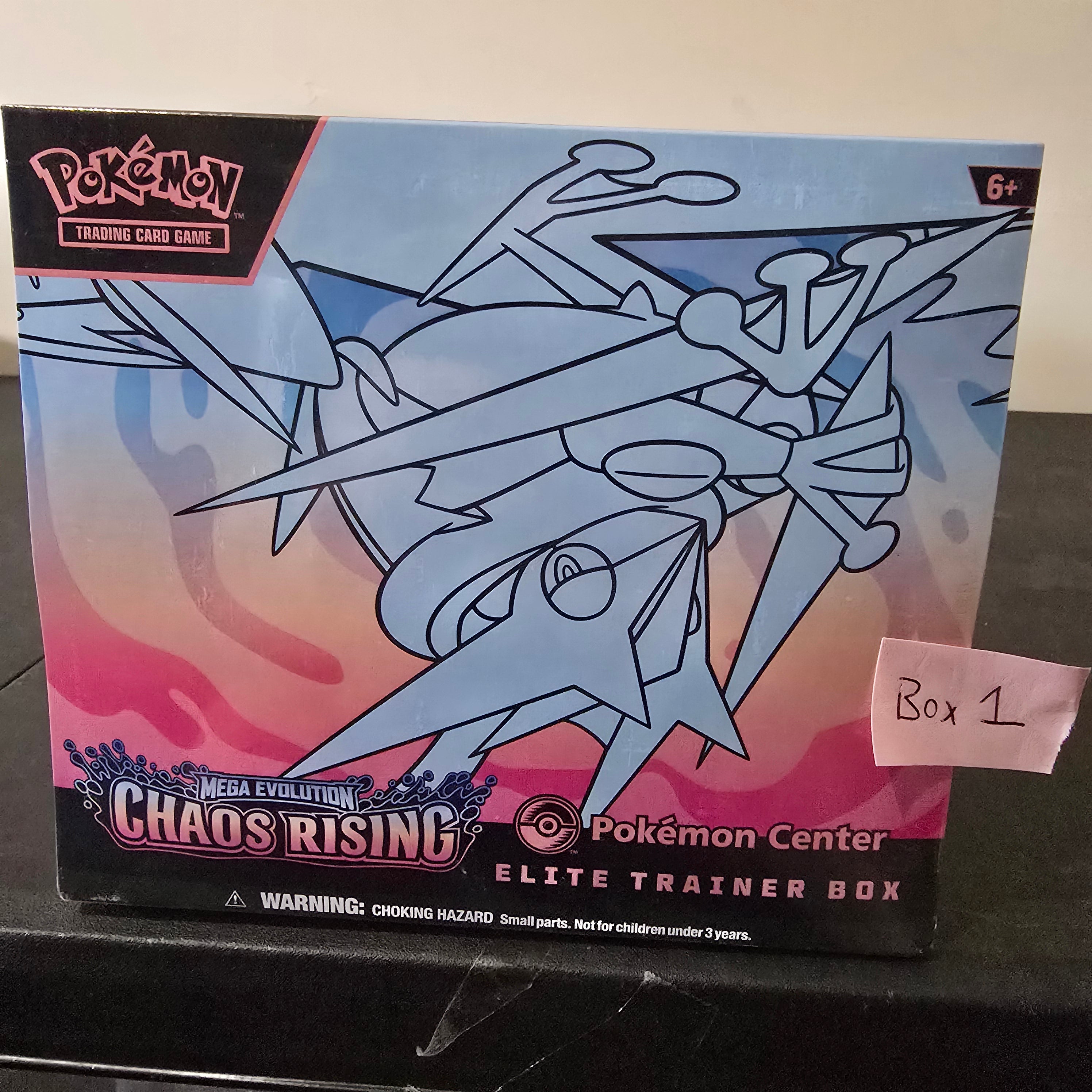 Pokemon Chaos Rising Pokemon Center Elite Trainer Box #1 - ME04 -ETB