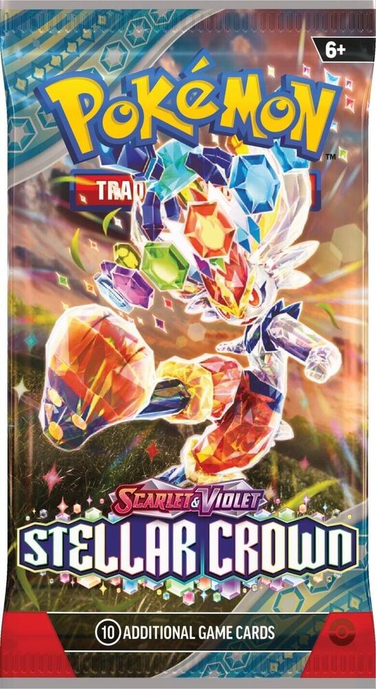 Pokemon Stellar Crown Booster Pack - SV07