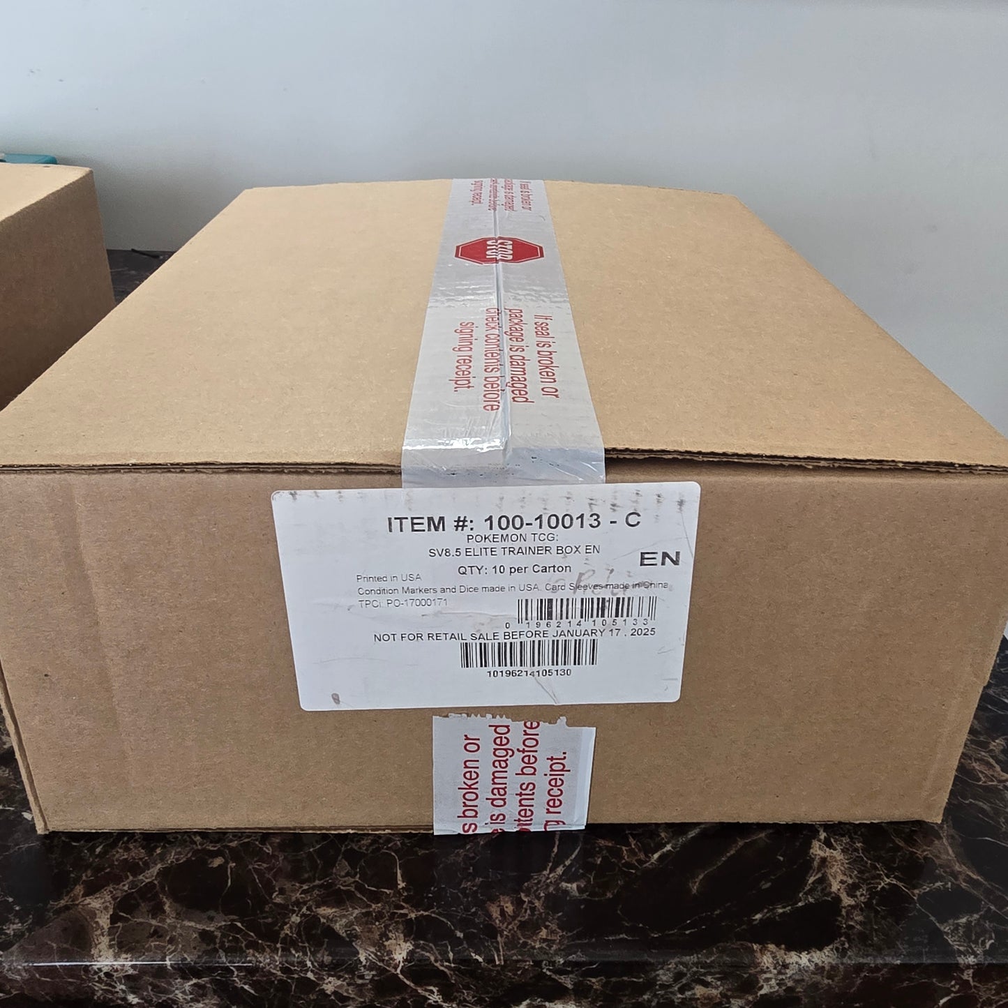 Pokemon Prismatic Evolutions Elite Trainer Box Case- ETB