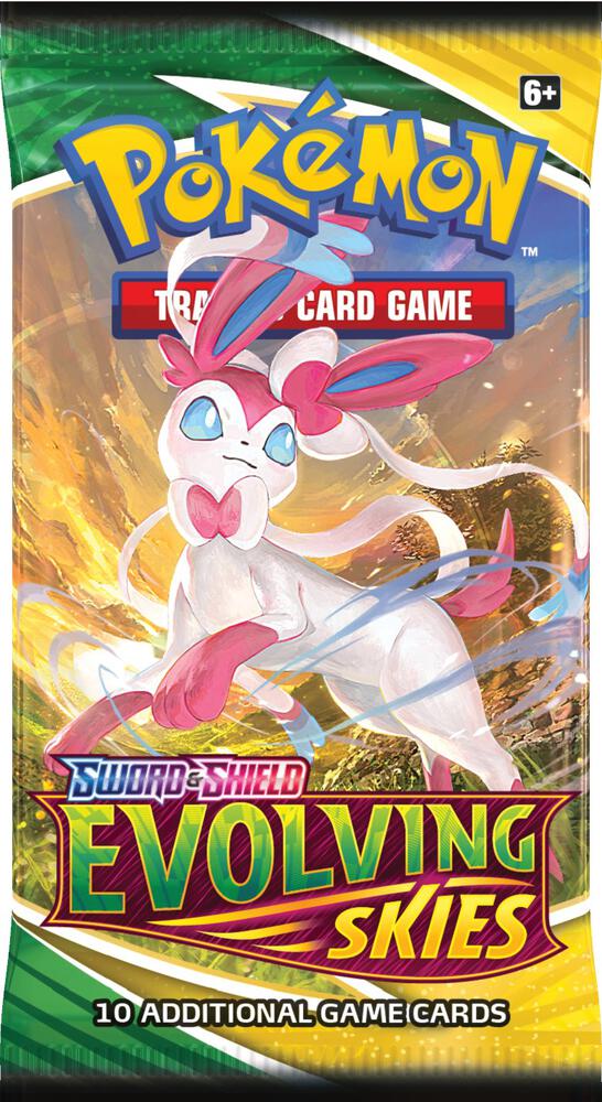 Pokemon Evolving Skies Pack- RANDOM ART