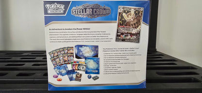 Pokemon Stellar Crown Pokemon Center Elite Trainer Box SV07 SEE PHOTOS 📸