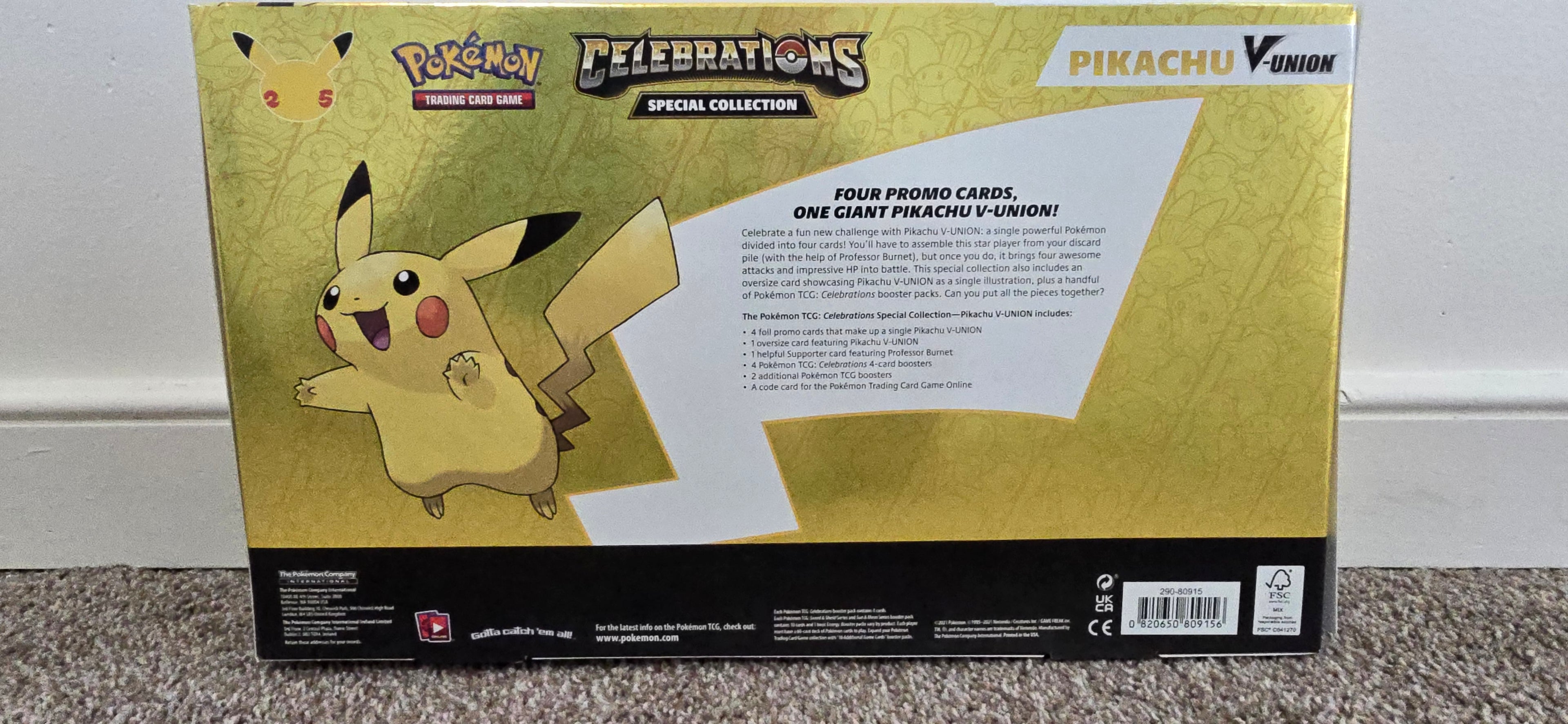 Pokemon Celebrations Collection [Pikachu V-UNION] - Celebrations (CLB)