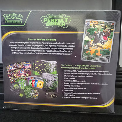 Pokemon Perfect Order Pokemon Center Elite Trainer Box - ME03
